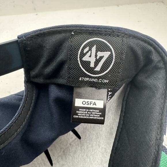 NWT '47 Brand Hitch Dallas Cowboys NFL Snapback Rope Hat Cap Blue Adjustable - Picture 8 of 8